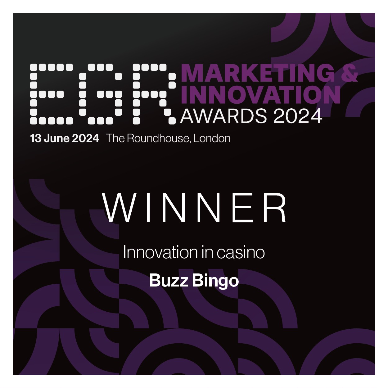 EGR 2024 Innovation in Casino Award Logo